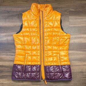 Lole Women's Vibrant Orange and Deep Purple Vest